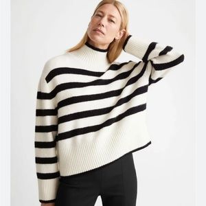 & Other Stories wool stripe sweater
